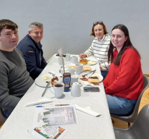 Pictured at the Big Breakfast event 