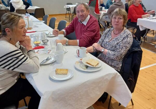 Pictured at the Big Breakfast event 
