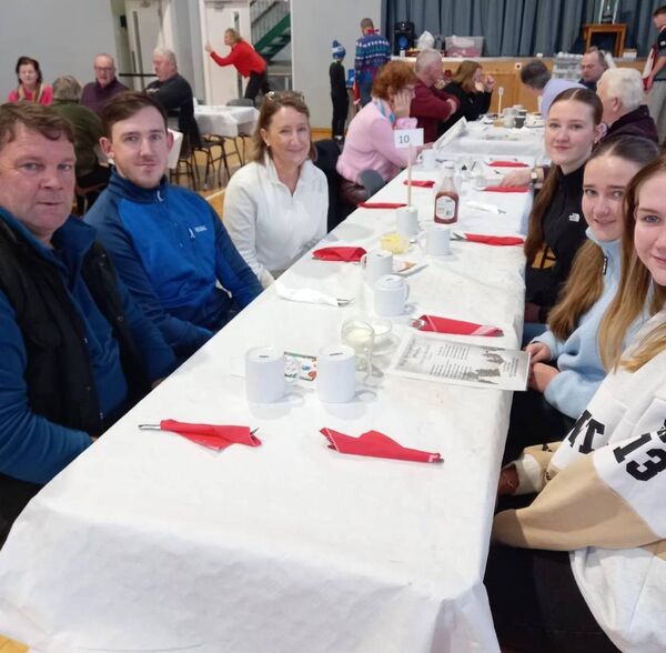 Pictured at the Big Breakfast event 