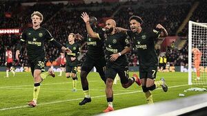 Bryan Mbeumo nets brace as Brentford thrash Southampton to claim first away win