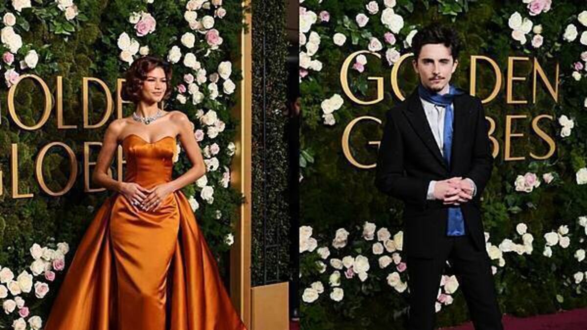 Zendaya, Timothée Chalamet and Nicole Kidman among best dressed at Golden Globes