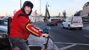 Modified Chopper bike grabs the attention of locals in Waterford City