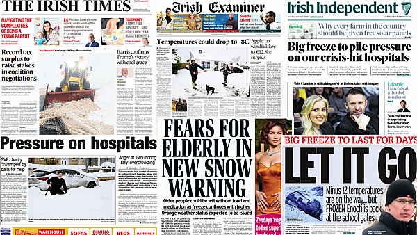 What the papers say: Tuesday's front pages