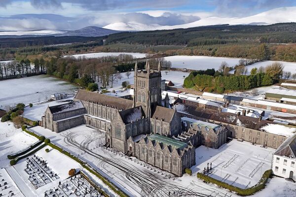 An aerial view of Mount Mellary Abbey in Waterford. Pic: Eddie Dee