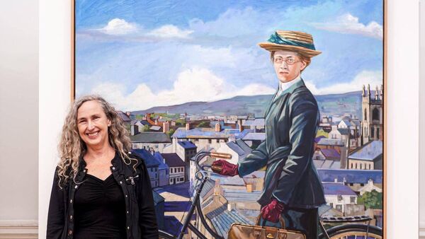Incredible portrait of Dr. Mary Strangman unveiled in Waterford