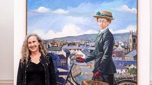 Incredible portrait of Dr. Mary Strangman unveiled in Waterford