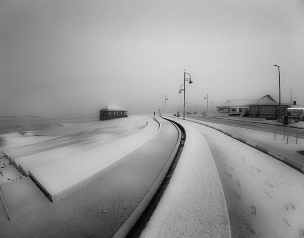 Tramore looking much colder than normal. Pic: Daniel O'Neill Tramore looking much colder than normal. Pic: Daniel O'Neill