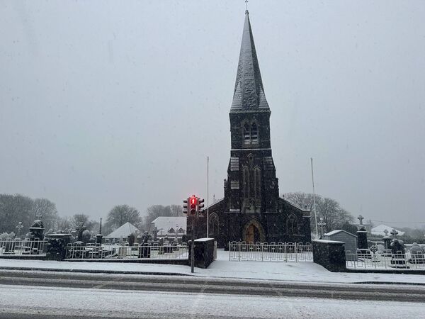 Ferrybank, Waterford in the snow. Pic: Charlotte Tebay