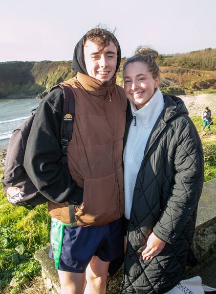 Taking part were James Fitzgerald and Ella Cotter. Photo: John Power