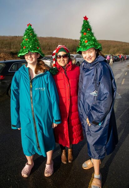 Taking part were Emily Power, Pauline Shehan and Abigail Shehan. Photo: John Power