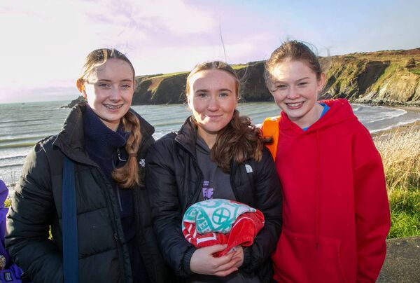 Taking part were Elena Fitzgerald, Heather Power and Aoibhinn Murphy. Photo: John Power