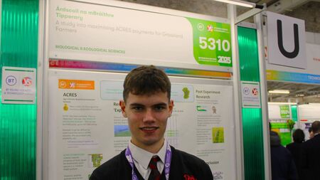 Waterford students shine at BT Young Scientist exhibition 