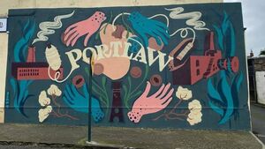 Fantastic mural unveiled in Portlaw in County Waterford Fantastic mural unveiled in Portlaw in County Waterford