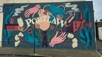 Fantastic mural unveiled in Portlaw in County Waterford