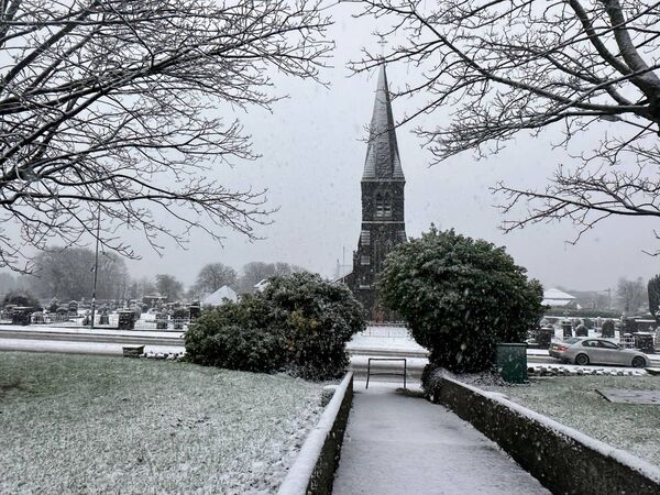 Ferrybank in the snow. Pic: Charlotte Tebay Ferrybank in the snow. Pic: Charlotte Tebay