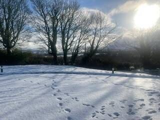 Rathgormack in the snow. Pic: Mary Greene Rathgormack in the snow. Pic: Mary Greene