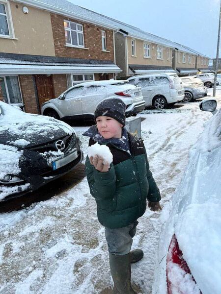Robbie enjoying his day in the snow Robbie enjoying his day in the snow
