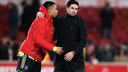 Mikel Arteta ‘very worried’ as Arsenal boss awaits news on Gabriel Jesus injury