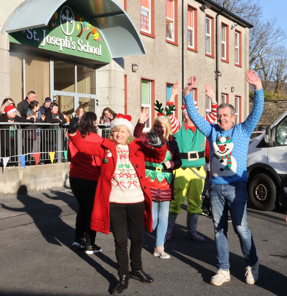  Former Cartamundi staff and Emergency Services kept up the Christmas tradition of visiting the special needs schools in Waterford City and Dungarvan.