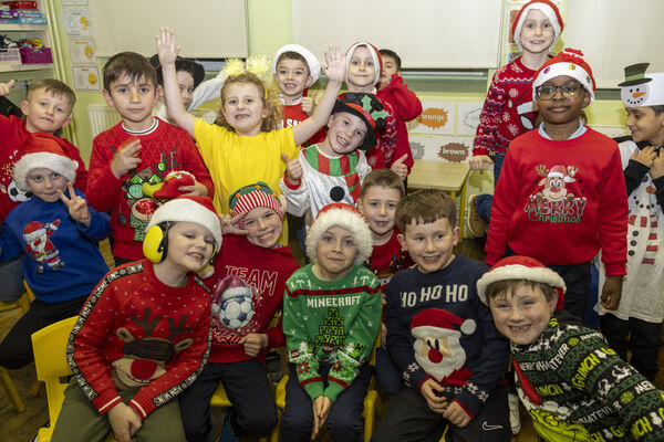  First-class pupils at Mount Sion who took part in Snowmen at Sunset during the school's Christmas concert. 	All Photos: Joe Evans