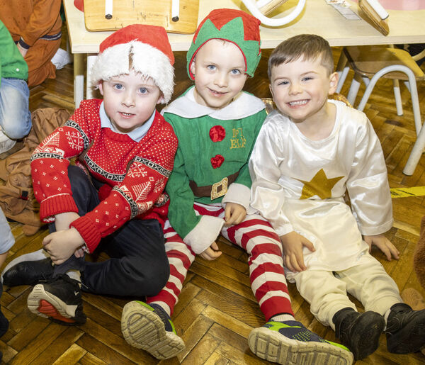  Junior Infants at Mount Sion who took part in Song and Nursery Rhymes during the school's Christmas concert.