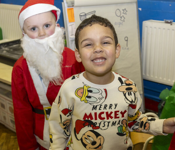  Junior Infants at Mount Sion who took part in Song and Nursery Rhymes during the school's Christmas concert.