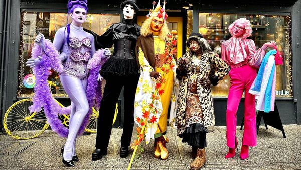 Local artists bring colour and fun to Waterford streets with drag day