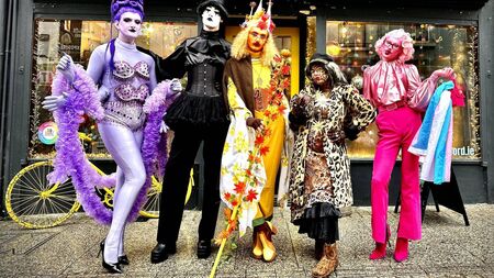 Local artists bring colour and fun to Waterford streets with drag day