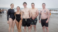 In Photos: Christmas swims at Ballymacaw and Tramore