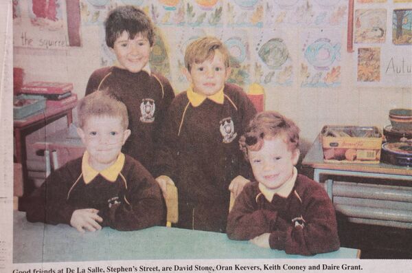 Good friends in De La Salle school Good friends in De La Salle school