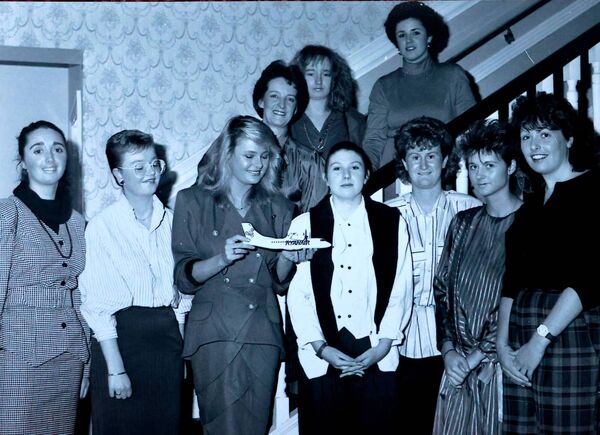 Ryanairs success flying out of Waterford Airport back in 1988 was marked with a thank you reception for local travel agents at the Granville Hotel. Ryanairs success flying out of Waterford Airport back in 1988 was marked with a thank you reception for local travel agents at the Granville Hotel.