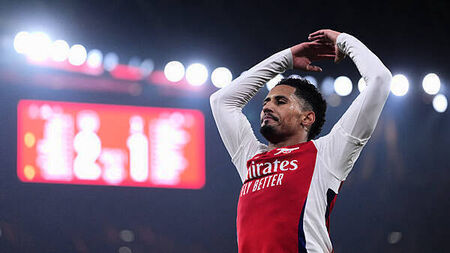 Mikel Arteta hopeful William Saliba will be fit in time for Man City clash