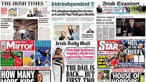 What the papers say: Wednesday's front pages