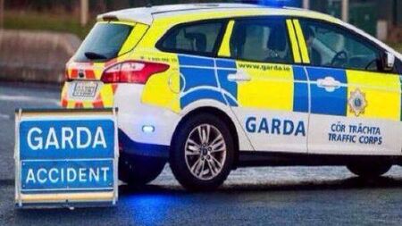 N25 closed as Gardaí respond to three-car collision outside Waterford