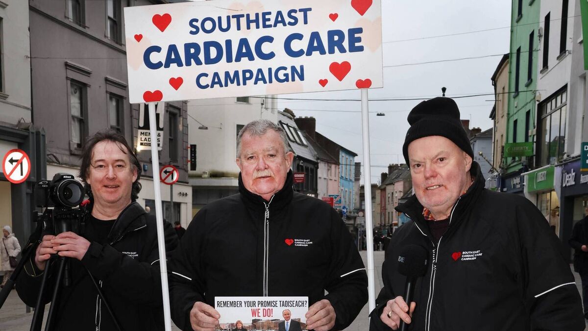 'Government can't run and they can't hide' - Major campaign announced for delivery of 24/7 cardiac care