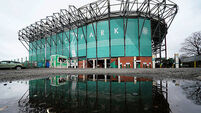Celtic assessing storm damage to their stadium as clash with Dundee in doubt