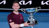 Alfie Hewett beats Tokito Oda in final and likens rivalry to Federer and Nadal’s