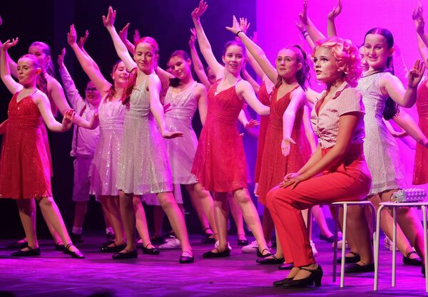 Bronagh Steenson (Frenchy) , at An Evening With, Soul Dance Arts, at the Theatre Royal, during their production of Grease. Photo: Joe Evans