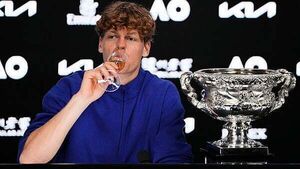 Jannik Sinner not thinking about doping case as he toasts Australian Open win