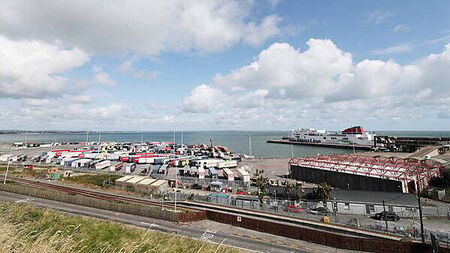 Gardaí investigate after nine people found in shipping container at Rosslare
