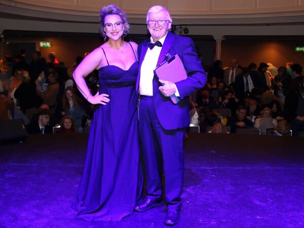 Dymphna Nugent and Pat McEvoy will host the Waterford News &amp; Star Green Room Awards 2025 in the Theatre Royal. Photo: Joe Evans