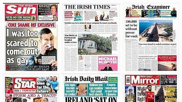 What the papers say: Tuesday's front pages