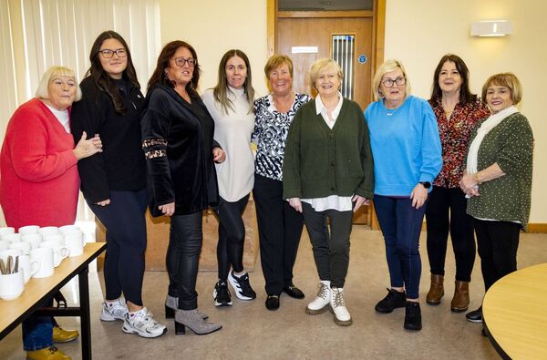 Committee members at the Frank Leahy 5K Run/Walk. Photo: Joe Evans