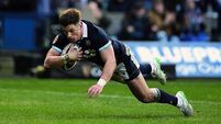 Huw Jones stars as late scores push Scotland past Italy in Six Nations opener