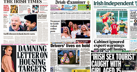 What the papers say: Monday's front pages