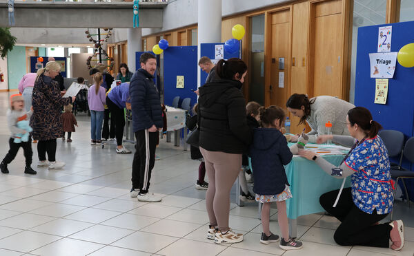 Lots of sick bears were tended to at the Juniors for Juniors Teddy Bear Hospital. Lots of sick bears were tended to at the Juniors for Juniors Teddy Bear Hospital.