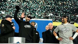 Philadelphia Eagles aim to rewrite the ending in Super Bowl rematch