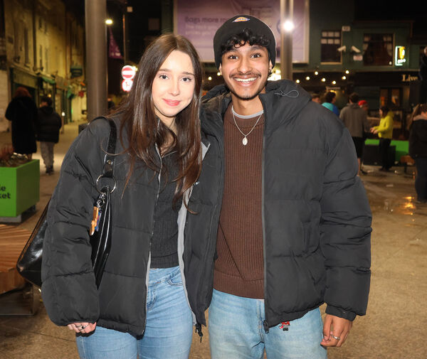 Pictured at Moncrieff's free gig at the Apple Market. Photo: Joe Evans Pictured at Moncrieff's free gig at the Apple Market. Photo: Joe Evans