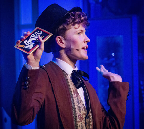  Alex Brophy as Willie Wonka in David Hennessy Stage School's Charlie and the Chocolate Factory.