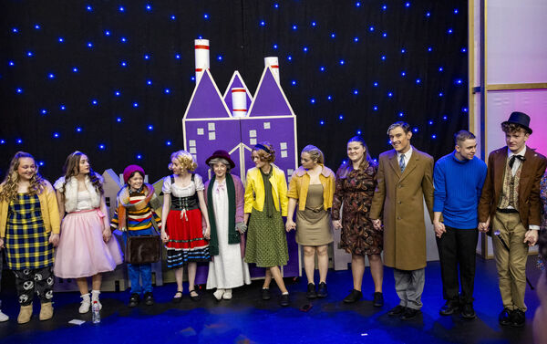  Pictured in David Hennessy Stage School's Charlie and the Chocolate Factory.